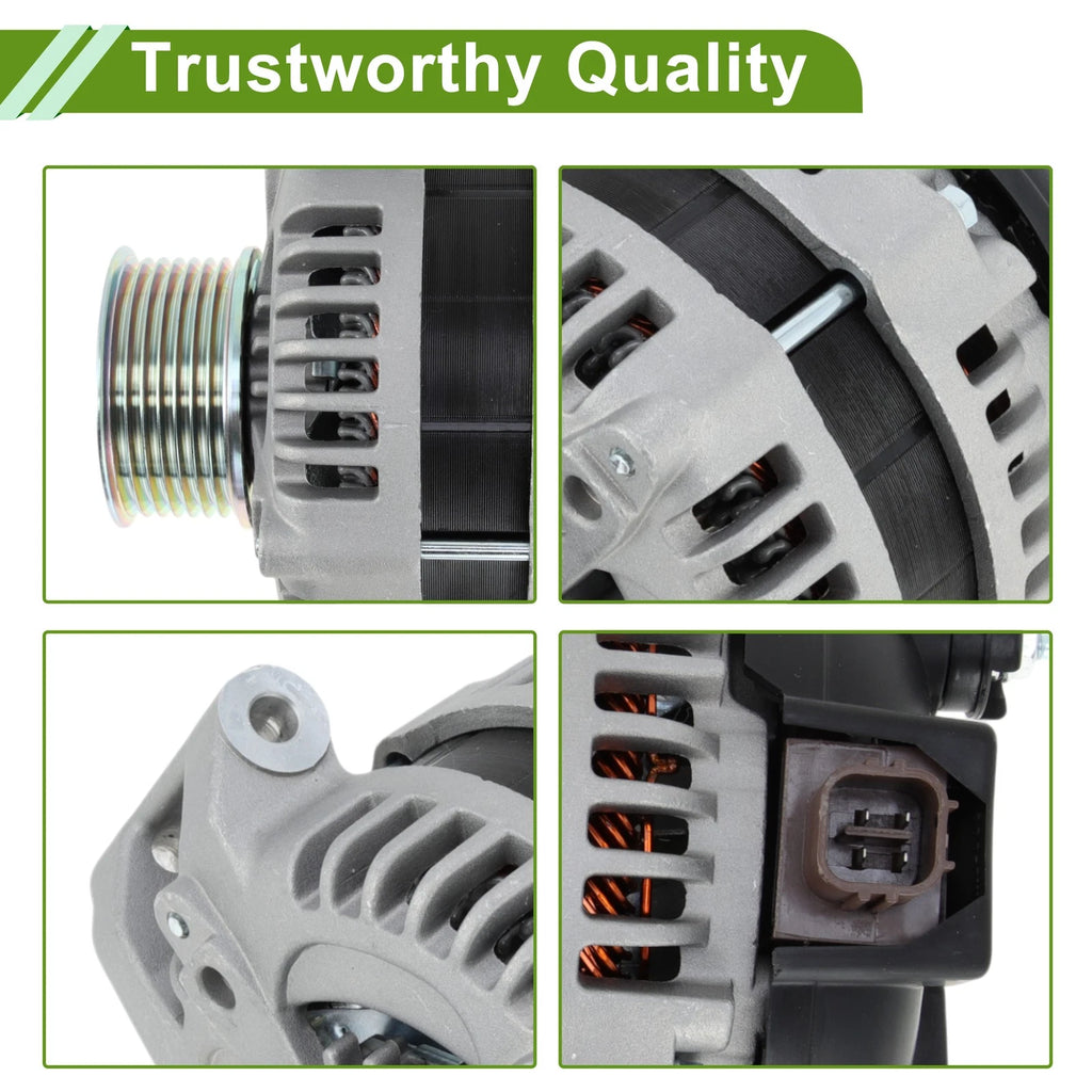 Alternator for Honda Accord (2003–2007) 105A 12V No. 31100RAAA01