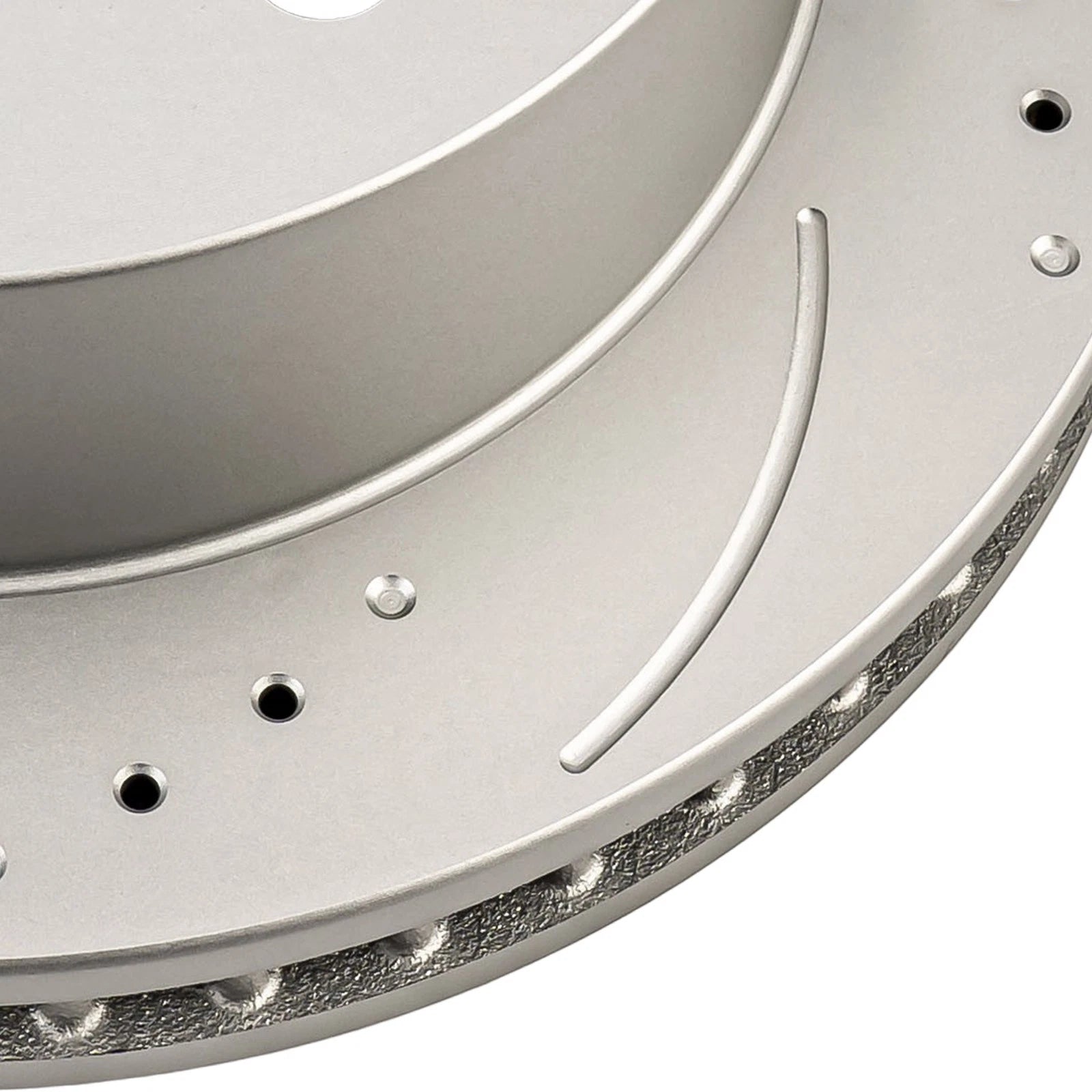 Front Drilled Slotted Disc Brake Rotors for 2000–2002 Dodge Ram 2500/3500 (2PC)