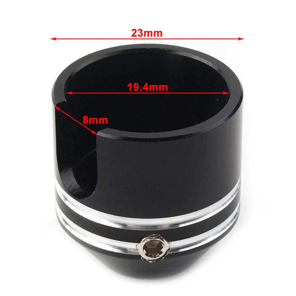Chrome Aluminum Banjo Bolt Cover for Harley Street Glide, Road King (2006-2023)
