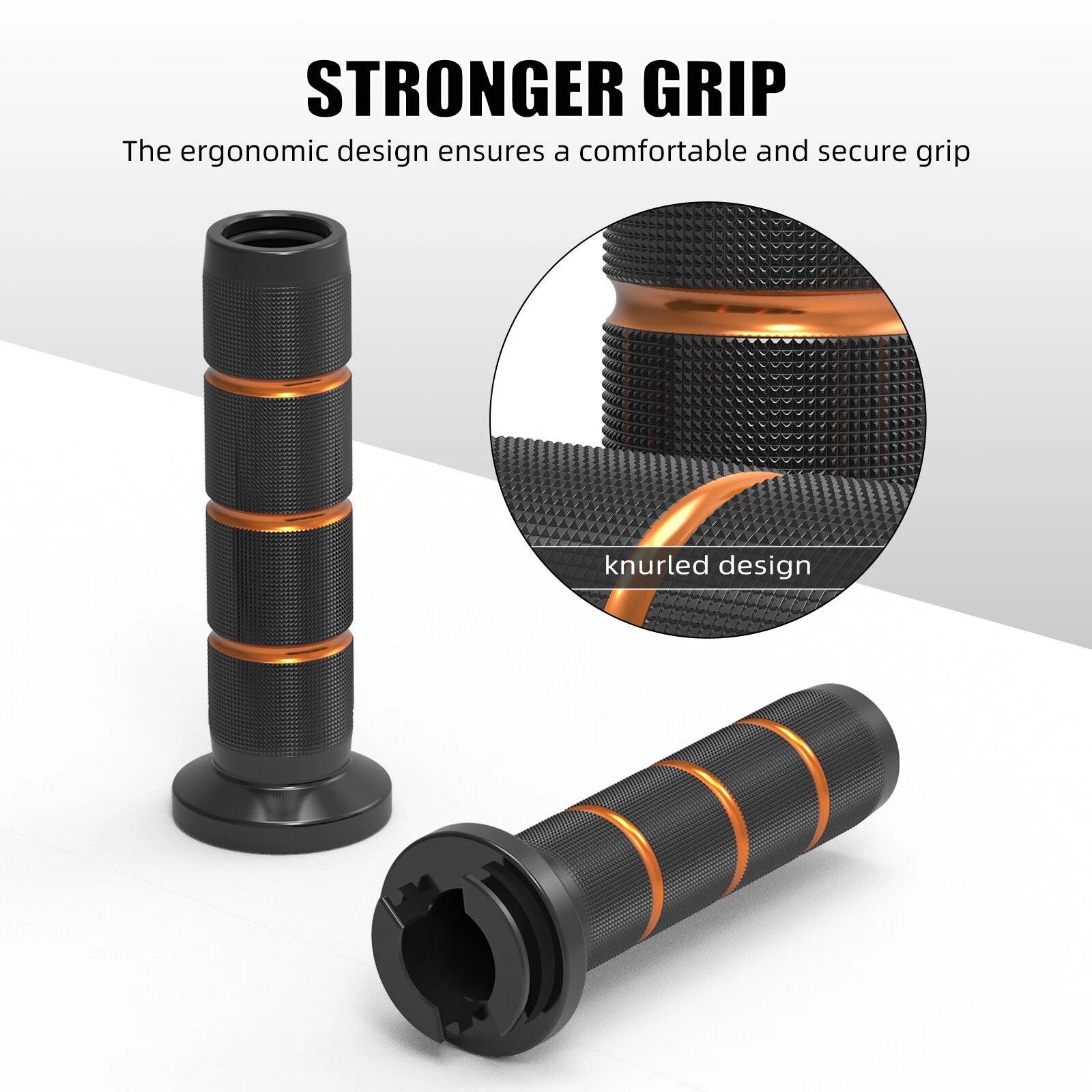 Anodized Handle Bar Hand Grips for Harley Sportster S RH1250S (2021–2024)