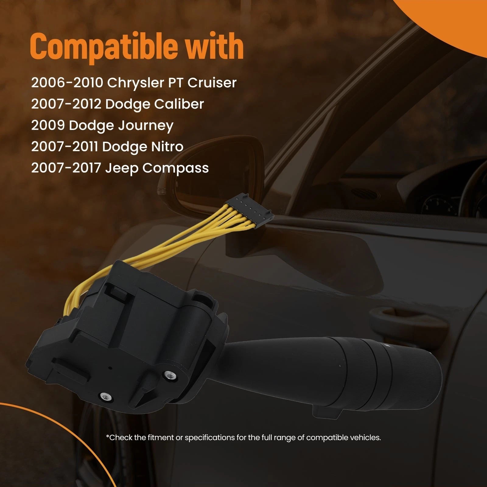 Multifunction Wiper Switch for Chrysler PT Cruiser (2006–2010) 68003215AD