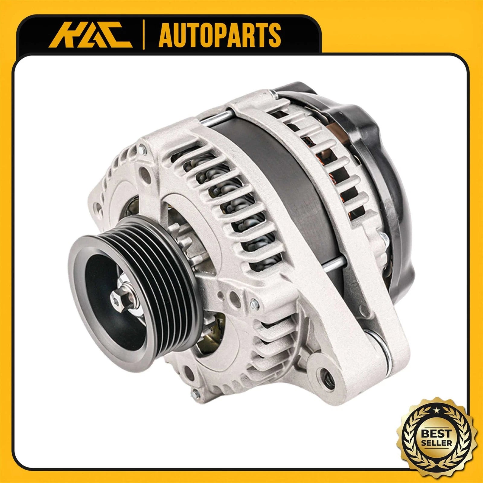 Alternator for Honda Accord (2004–2007) 3.0L 130A 12V 6-Groove Pulley
