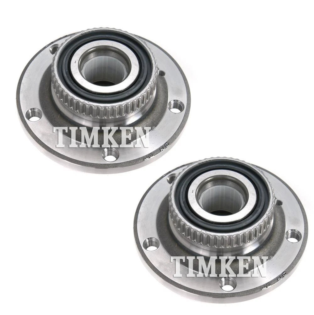 Set of 2 Front Timken Wheel Bearing and Hub Kit for BMW E28 E24 E30 (1975–1993)