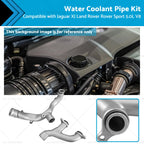 Water Coolant Pipe Kit for Jaguar XJ, Land Rover Range Rover Sport (5.0L V8)