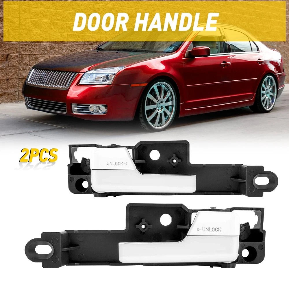 Set of 2 Front Inner Door Handles for Ford Fusion (2006–2012)