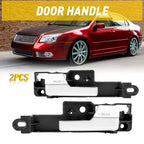 Set of 2 Front Inner Door Handles for Ford Fusion (2006–2012)