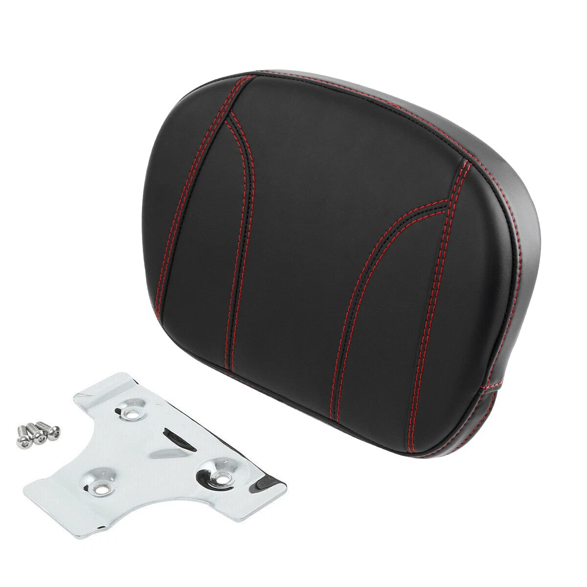 Sissy Bar Passenger Backrest Pad for Harley Touring Glide Dyna