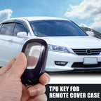 TPU Key Fob Remote Cover Case for Honda Accord Civic (2022) - Purple