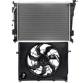 Cooling Fan & Radiator Kit for Hyundai Sonata, Kia Optima (2011–2014)