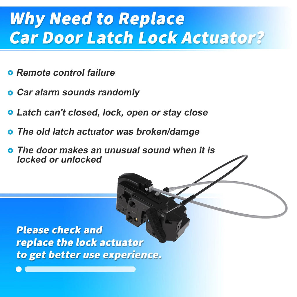 Rear Left Power Door Lock Actuator 82501EY10D for Nissan Dualis J10 (2007–2014)