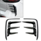 Rear Bumper Side Vent Spoiler Trim for BMW X3 G01 LCI M-Sport (2022–2023) Carbon Fiber