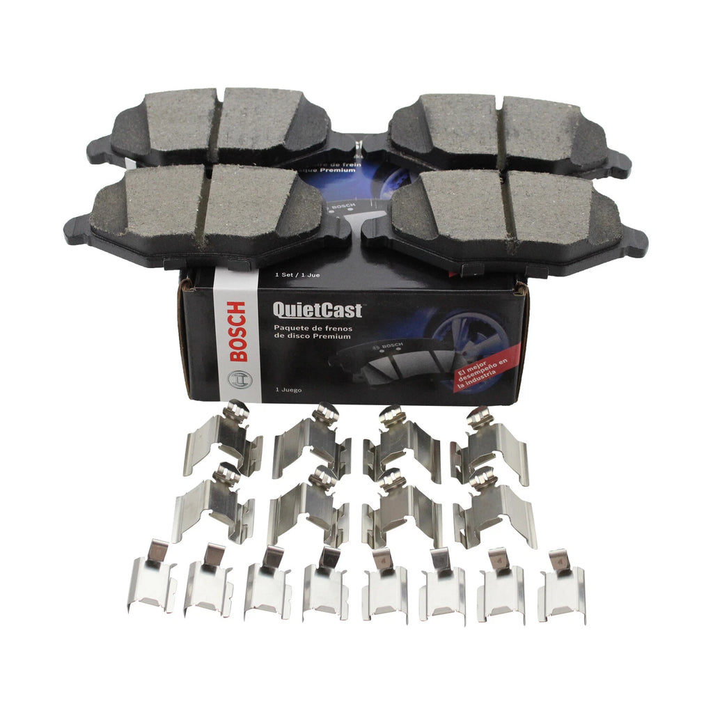 Set of 4 Bosch Rear Ceramic Brake Pads for Chrysler Dodge Ram Volkswagen