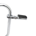 Chrome 1.25" Gear Skull Racing FootPeg P Clamp for Harley Sportster