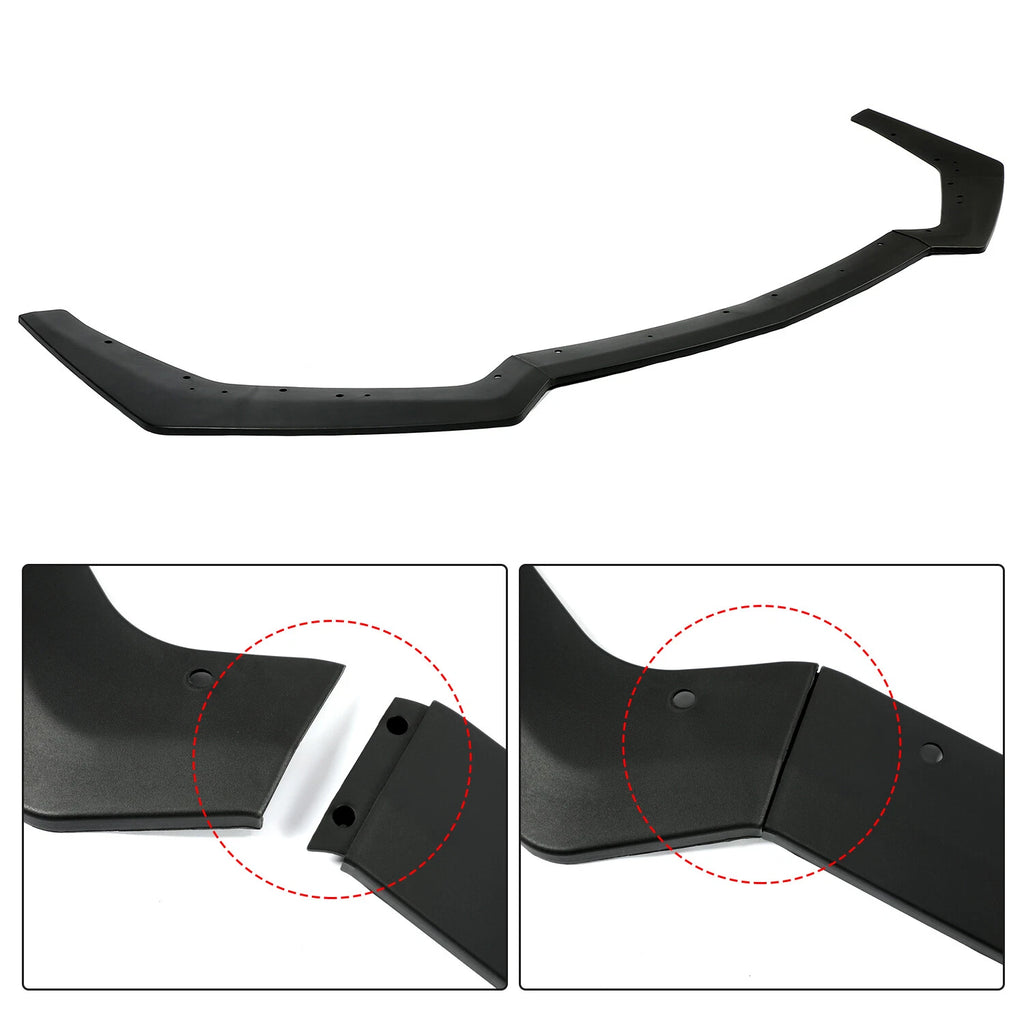 Front Bumper Lip Splitter for Ford Mustang (2018–2023)