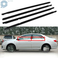 Set of 4 Door Weatherstrip Window Moulding Trim for Toyota Corolla (2011)