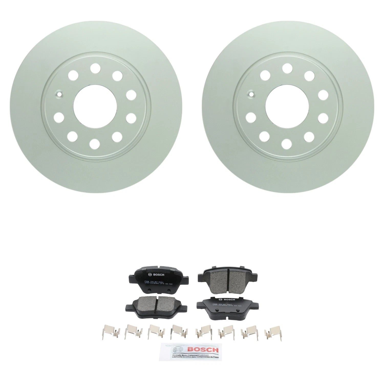 Bosch Quietcast Ceramic Disc Brake Pad Kit for Audi A3, VW Eos, Jetta, Passat (2006–2016)