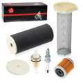 Air Filter Kit END CAP Oil Filter Kit for Yamaha Wolverine 350 (1995–2004)