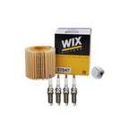 Wix Engine Oil Filter & Denso 4 Iridium LL Spark Plugs for Avalon ES300h (2013–2020)
