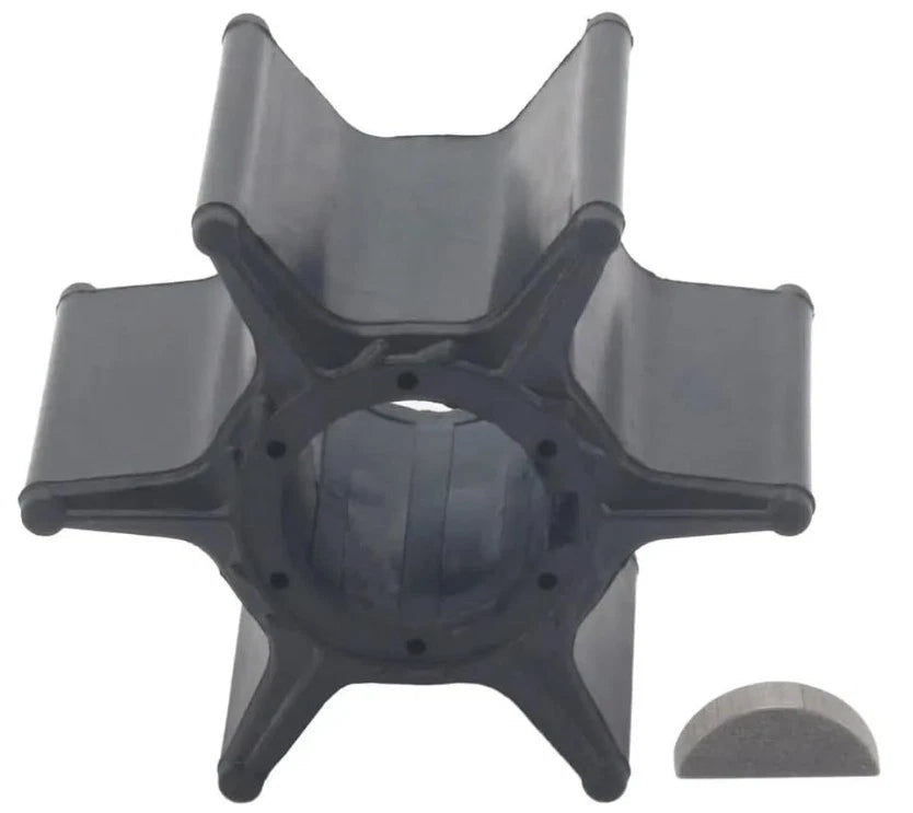 Water Pump Impeller with Key for Yamaha 75 80 90 100 HP Outboard (67F-44352-01)