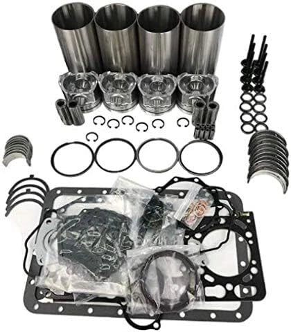STD Overhaul Rebuild Kit for Mitsubishi K4N Engine (Cat 305CR, Kobelco SK045)