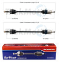 Set of 2 Rear AAR CV Axle Shafts for Lexus RX350 (2010–2015)