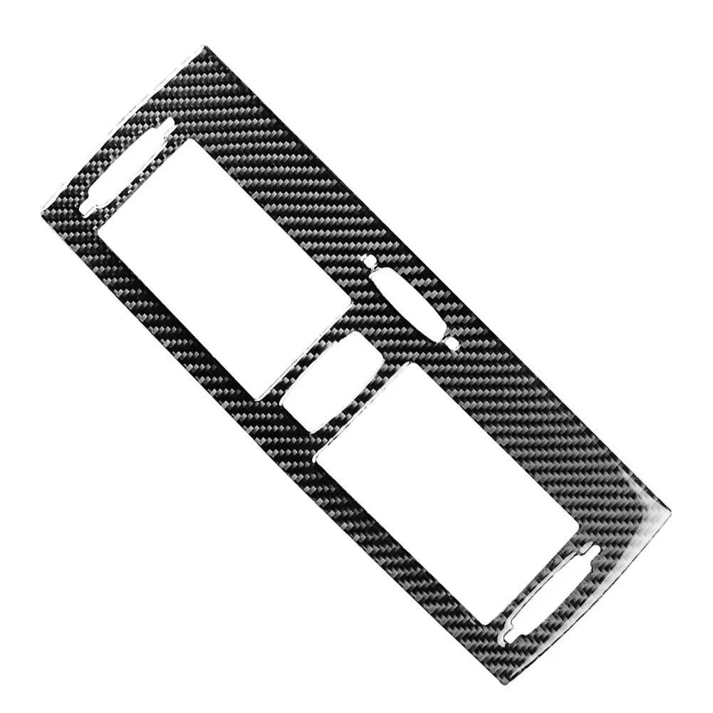 Carbon Fiber Center Console Air Vent Outlet Cover Trim for BMW X3 E83 (2004–2010)