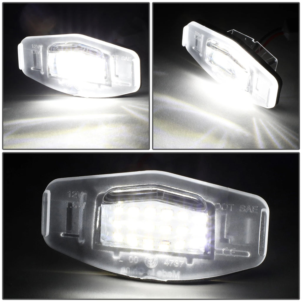 LED License Plate Light Lamps for Honda Accord Civic Acura MDX TL (2003–2021)