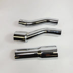 Muffler Adapter Kit for Harley Trike (2017–2024) - Chrome 1802-0387