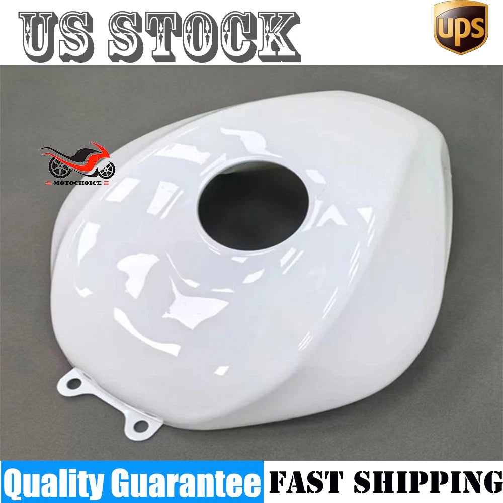 Gas Fuel Tank Cover for Kawasaki Ninja ZX10R (2004–2005) Unpainted