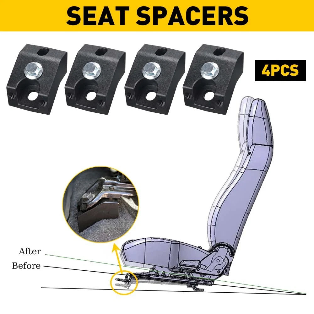 Set of 4 Front Seat Spacers Lift for Toyota Tacoma 4Runner FJ GX