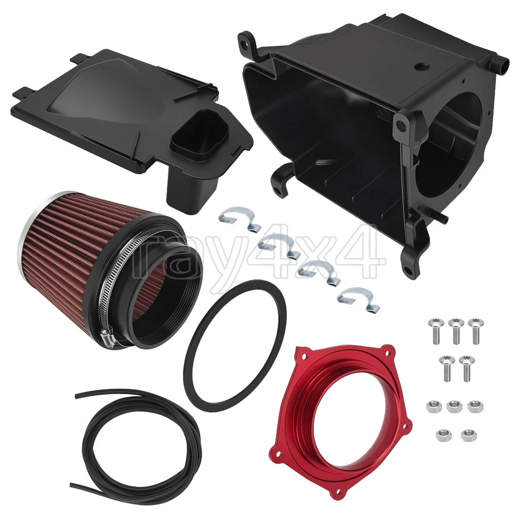 Air Filter Guide Holder + Air Box Case Lid Seal Kit for Yamaha YFZ450 (2004–2013)