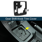 ABS Gear Shift Knob Cover Decal for Mazda 3 Axela (2010–2013) Black