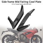 Side Frame Mid Fairing Cowl Plate for Daytona 660 (2024–2025)