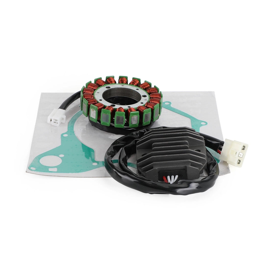 Magneto Stator, Voltage Rectifier, Gasket for Yamaha XVS650, XVS400 (2000–2008)