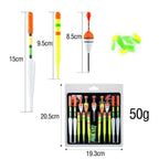 15 Piece Fishing Float Set for Fishing Gear