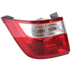 Tail Light Driver Side Outer for Honda Odyssey (2011–2013) with Bulb