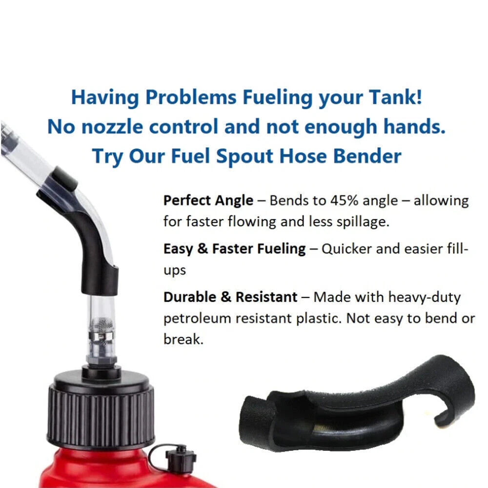 10 Pack Fuel Jug Hoses for VP Racing Utility Gas Can