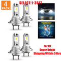 AUXITO H7 LED Headlight Bulb Conversion Kit 6500K 21W for