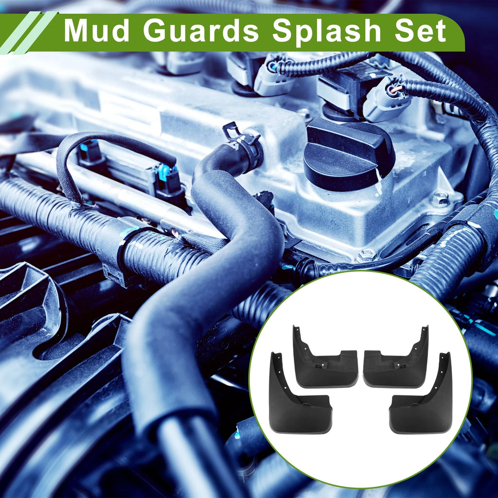 Set of 4 Mud Flaps Splash Guards for Dodge Journey (2007–2021)