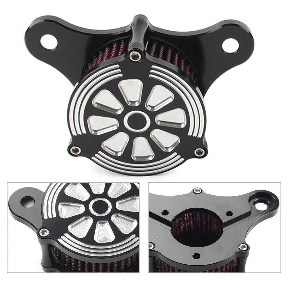 Red Air Cleaner Intake Filter for Harley Electra Road Glide Softail