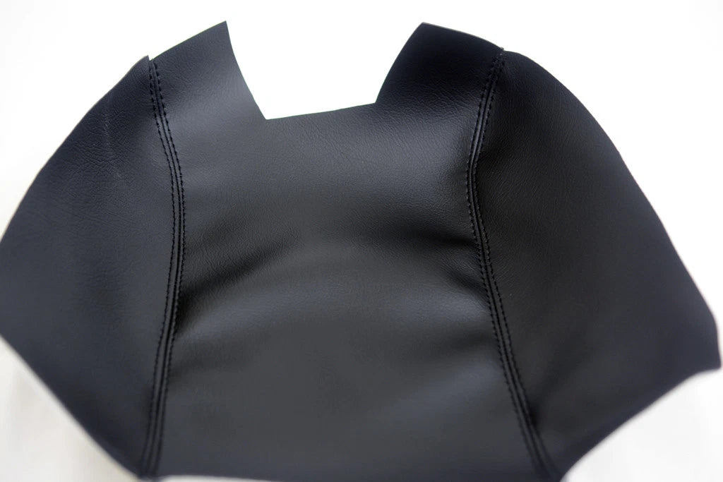Center Console Armrest Cover for Ford Taurus (2010–2019) Black Leather