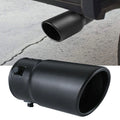 2.75" Inlet Exhaust Tip for Universal Applications (Coated Black Stainless Steel)