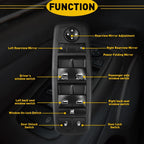 Power Window Control Switch for Chrysler 300 Dodge Charger Ram 1500 (2015-2020)