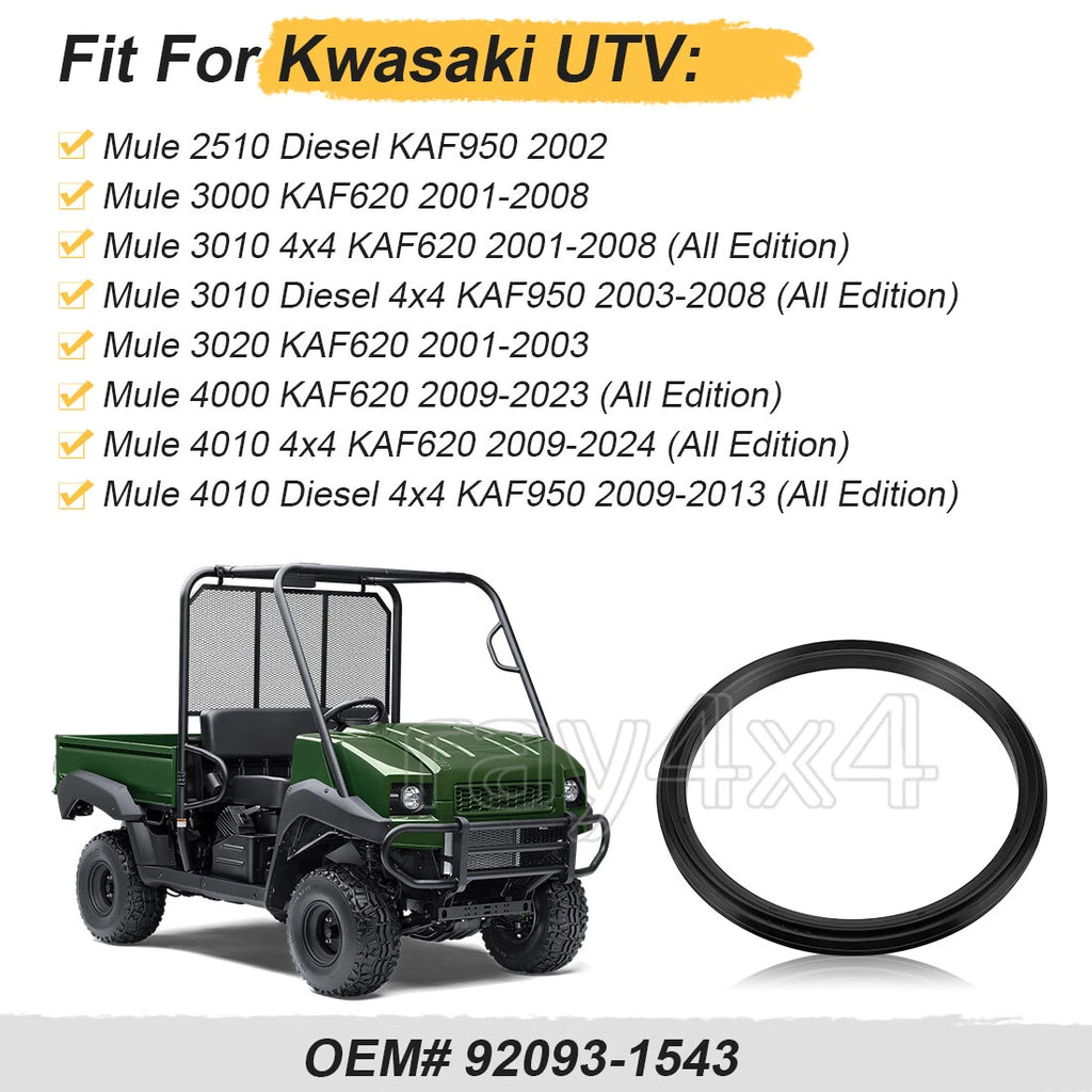 Brake Drum Seal for Kawasaki Mule 3000, 3010 KAF620 (2001–2008)