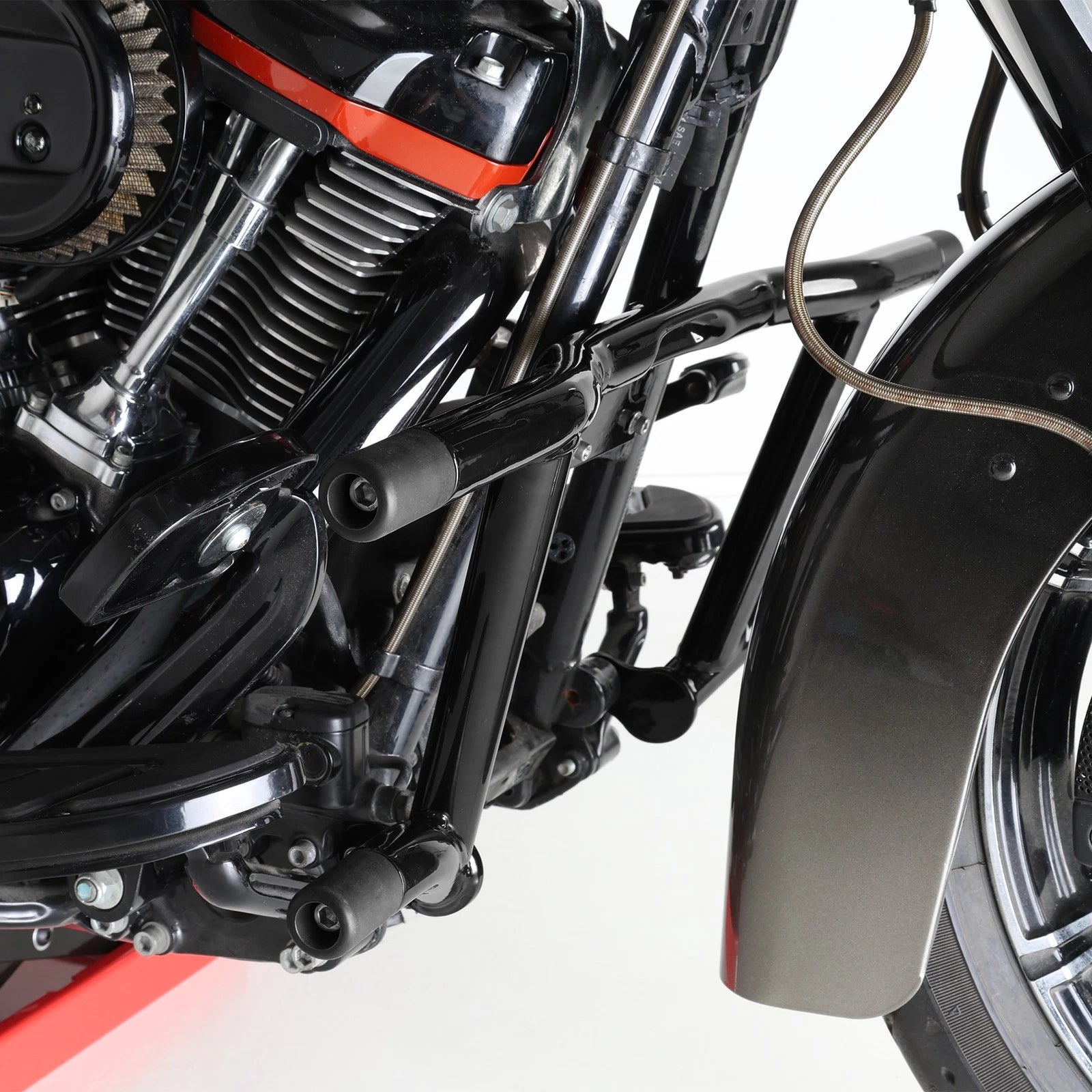Engine Guard Highway Crash Bar for Harley Electra Glide 2009–2023, Black