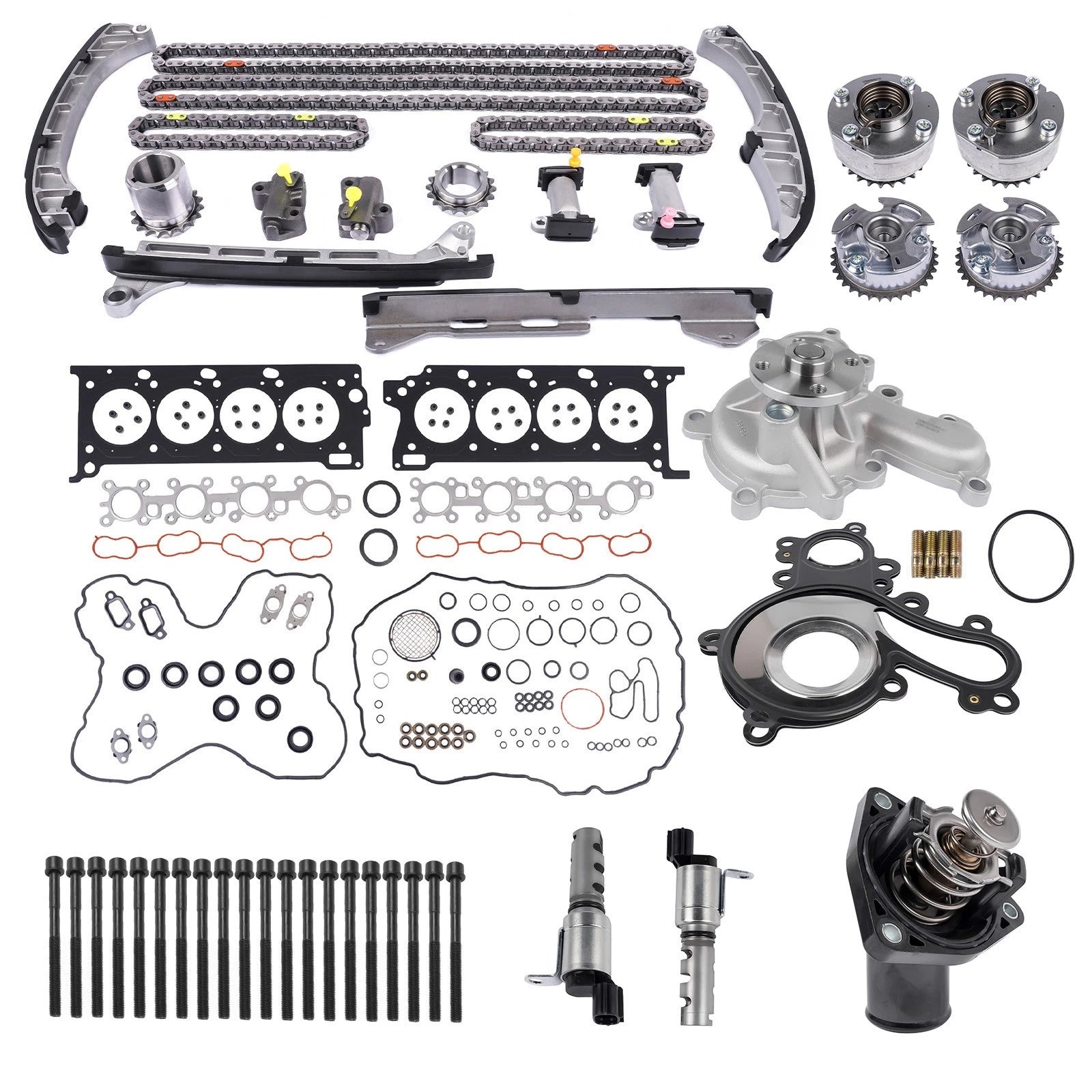 Head Gasket Set with Timing Chain Kit for Lexus Toyota Sequoia (YYYY–YYYY)