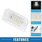 2 x LED License Plate Lights for MERCEDES-BENZ B-Class W246 (2011-2019)