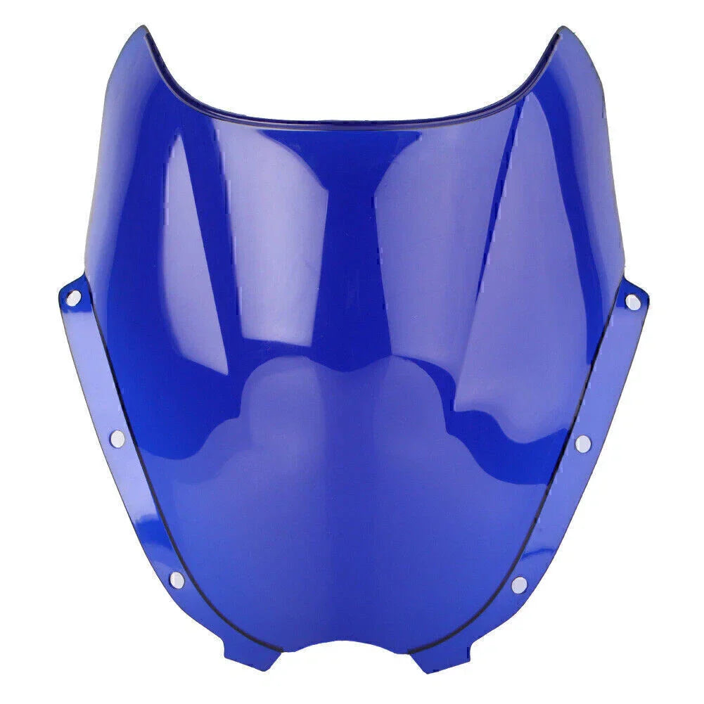 Blue Windshield Windscreen Double Bubble for Hyosung GT125 GT250R GT650R (2003-2017)