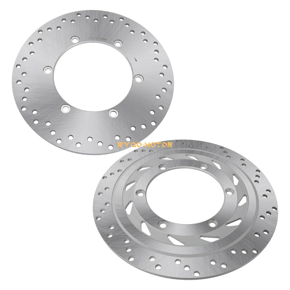 Front & Rear Brake Disc Rotors for Honda VTX1300C VTX1300R/S/T (2003–2009)