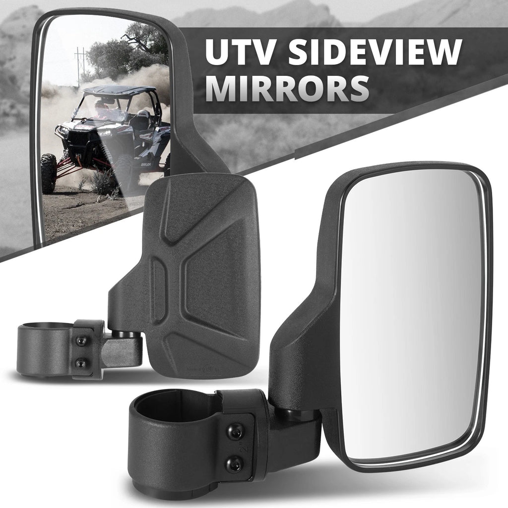 Universal UTV Sideview Mirror Clamp for Roll Cage Bar (1.75/2")